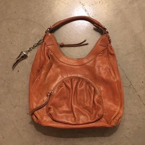 Botkier Carmel Leather Hobo Bag